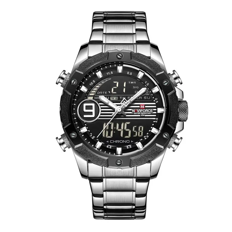 Naviforce Nf9146s S/W/B Men's Watch 1