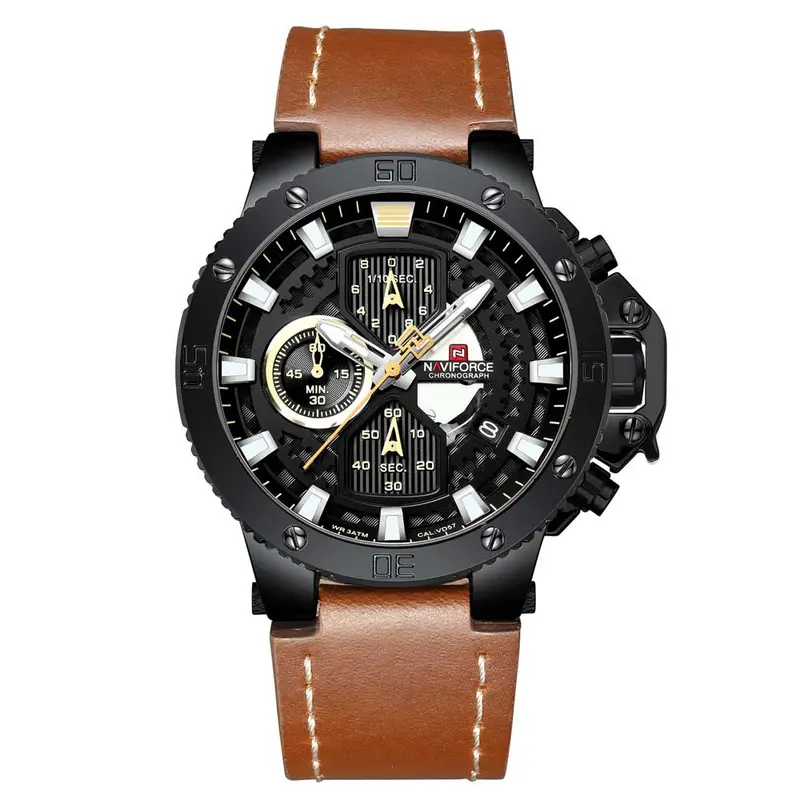 Naviforce Nf9159 B/Y/Bn Men's Watch 1