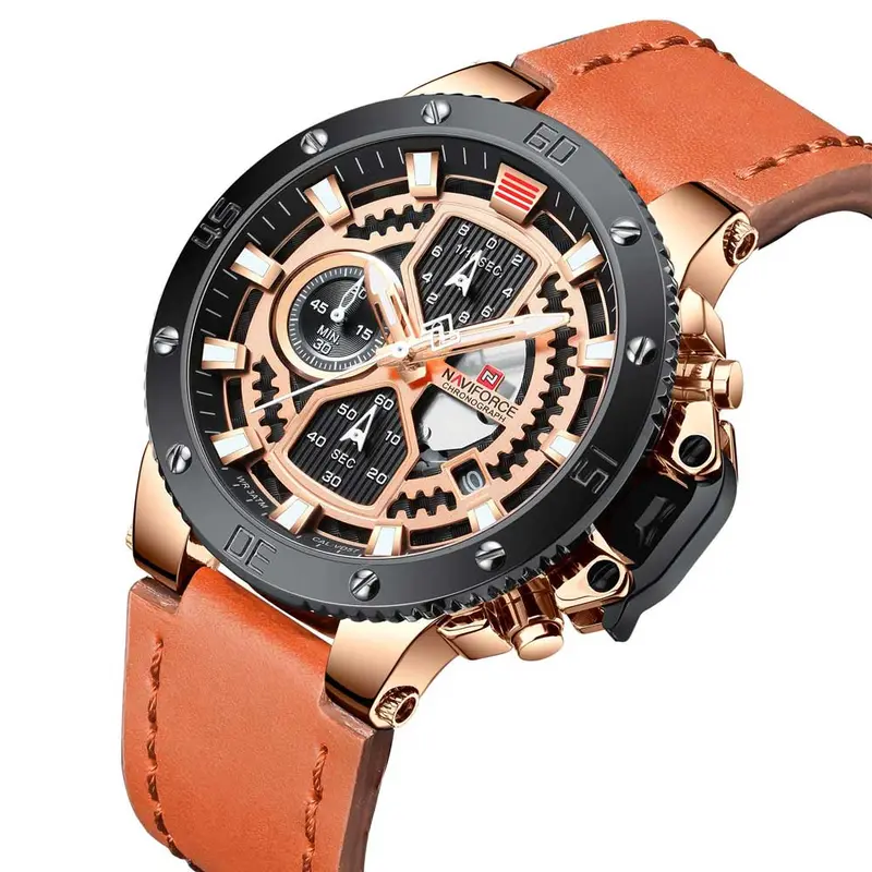 Naviforce Nf9159 Rg/B/L.Bn Men's Watch 2
