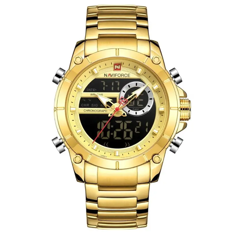 Naviforce Nf9163 G/G Men's Watch 1