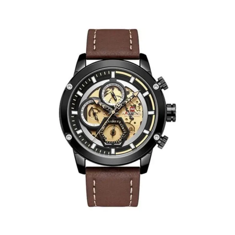 Naviforce Nf9167 B/Y/D.Bn Men's Watch 1
