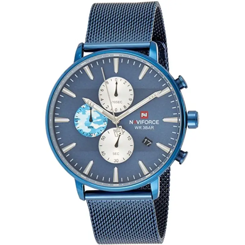 Naviforce Nf9169 Be/Be Blue Stainless Steel Men's Watch 1
