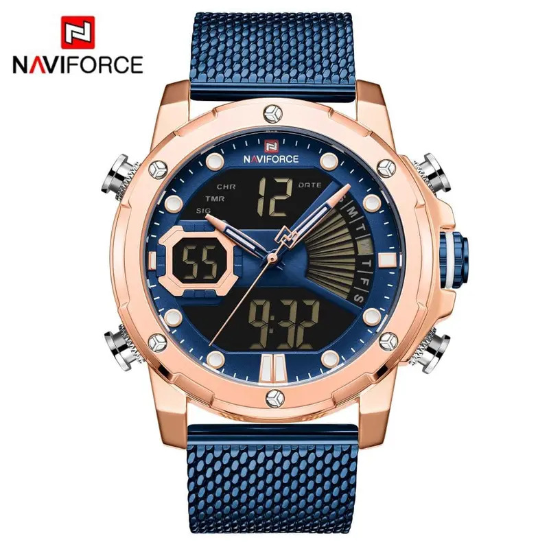 Naviforce Nf9172s Rg/Be/Be Men's Watch 1