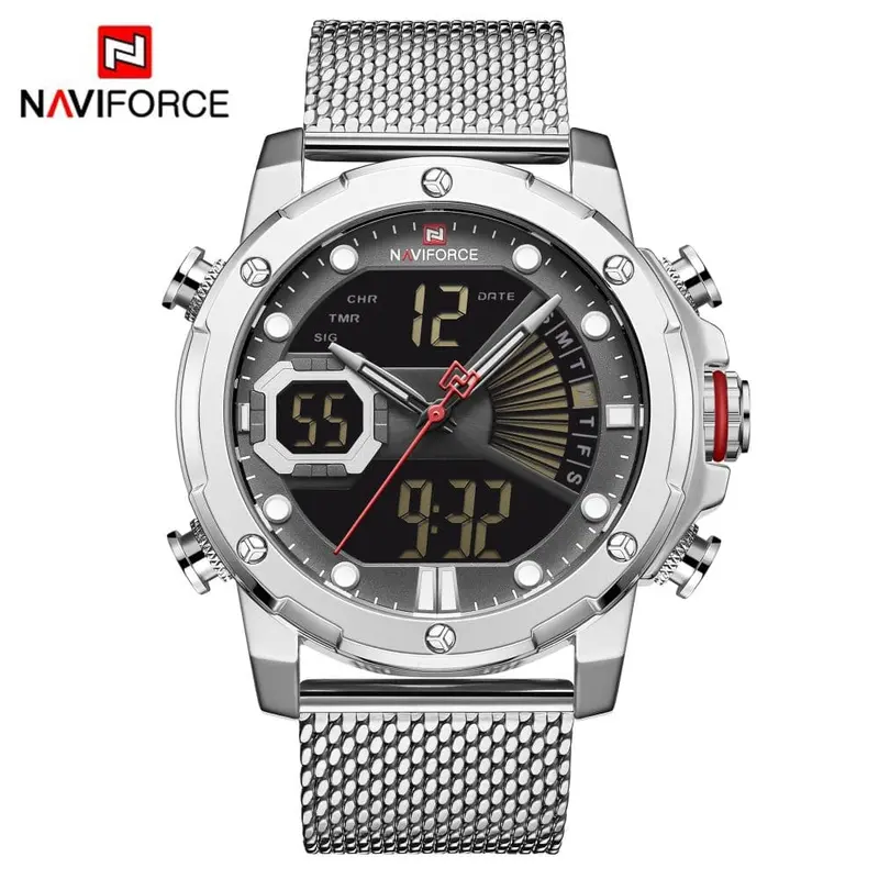 Naviforce Nf9172s S/B/W Men's Watch 2
