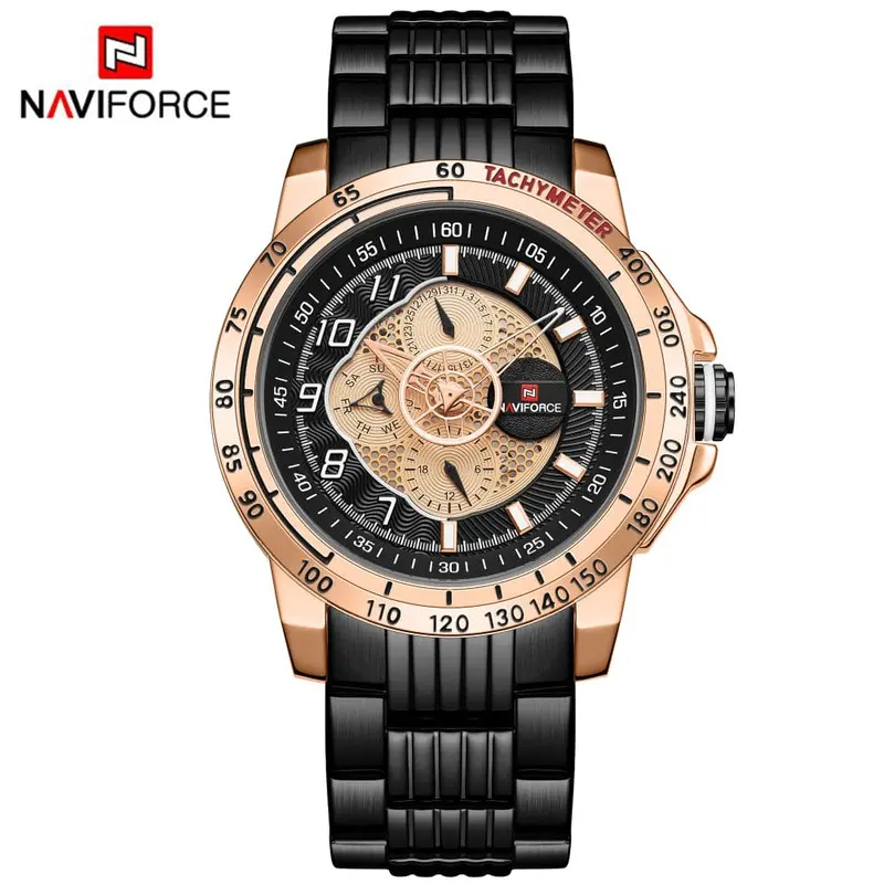 Naviforce Nf9180 Rg/B/B Men's Watch 1