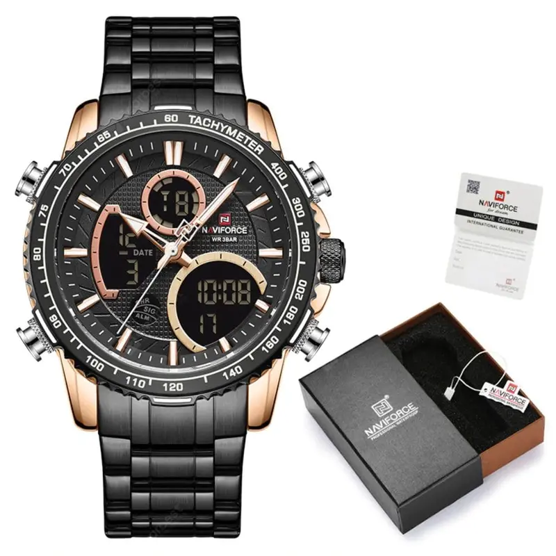 Naviforce Nf9182 Rg/B Men's Watch 2