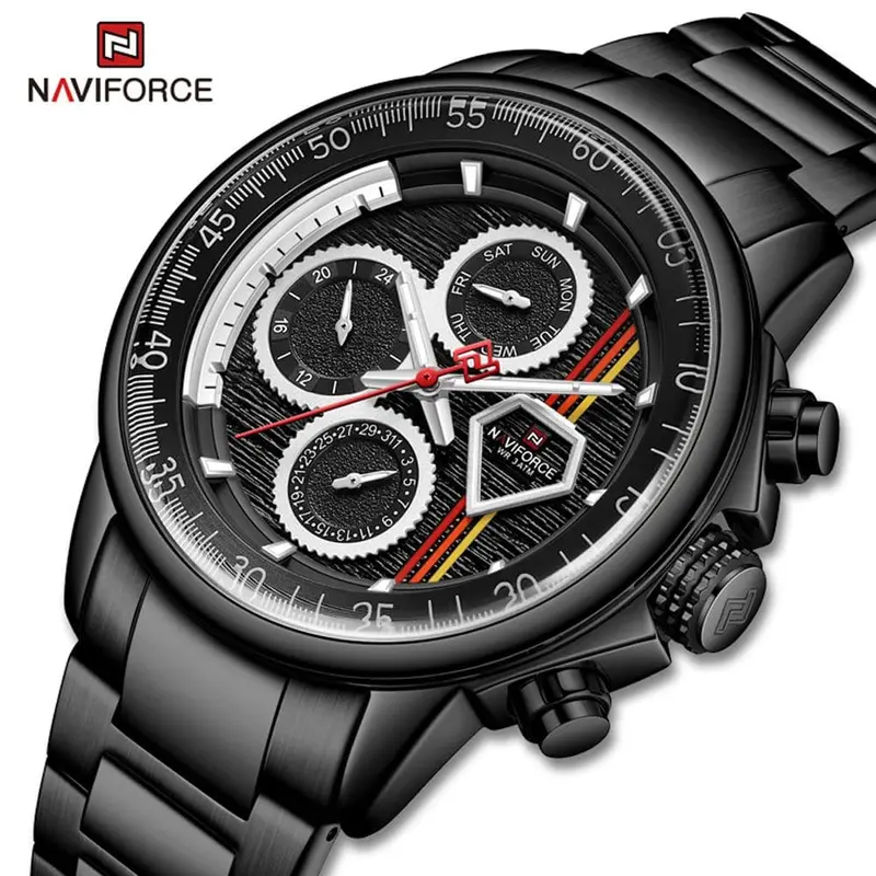 Naviforce Nf9184 B/B Stainless Steel Men's Watch 2
