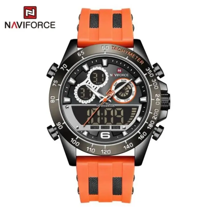 Naviforce Nf9188t B/B/O Digital Waterproof Military Sport Casual Men's Watch 1