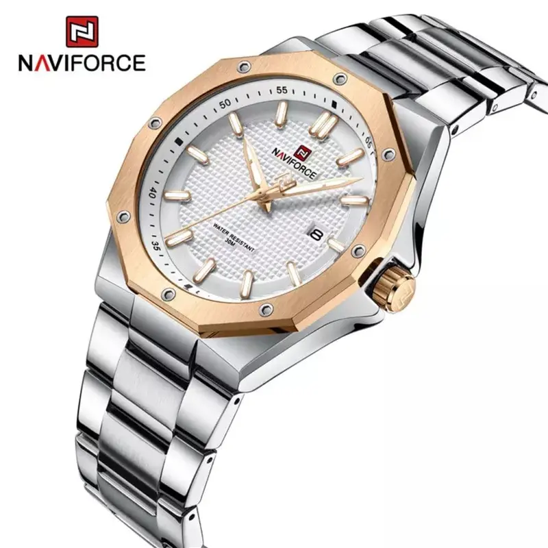 Naviforce Nf9200s S/Rg Quartz Watch Sport Military Men's Watch 2