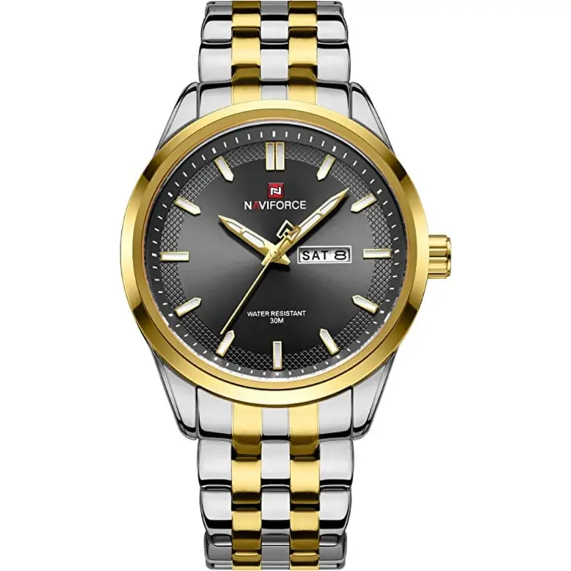 Naviforce Nf9203 G/B Stainless Steel Men Watch 1