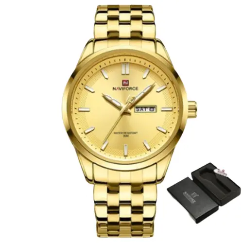 Naviforce Nf9203 G/G Stainless Steel Men Watch 1
