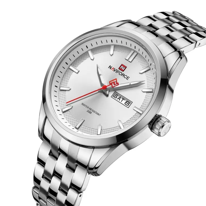 Naviforce Nf9203 S/W Stainless Steel Men Watch 1