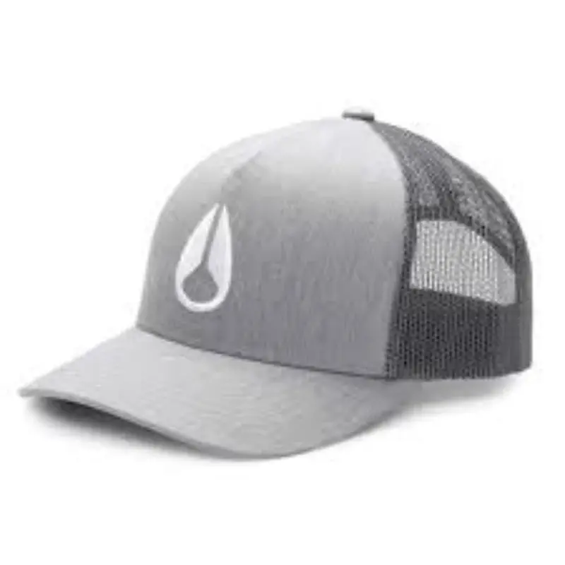 Nixon C1862070 Heather Gray Iconed Trucker Hat 1