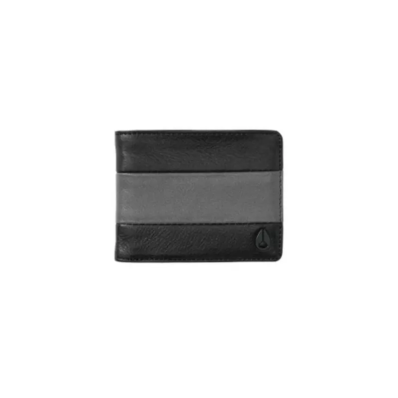 Nixon C2013017 Black/Charcoal Escape Bi-Fold Clip Wallet 1