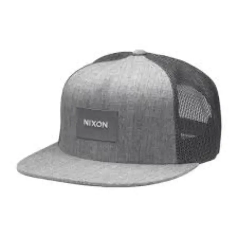 Nixon C2167070 Heather Gray Team Trucker Hat 1