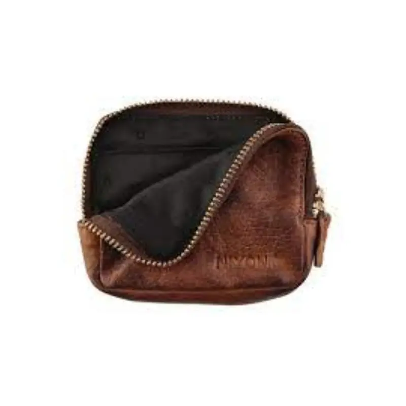 Nixon C2410400 Brown Bayside Curved Zip Wallet 2