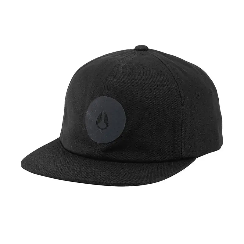 Nixon C2885000 Black Griffen Strap Back Hat 1