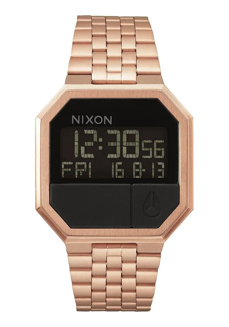 Nixon Re-Run Digital A158897 Rose Gold Men's Watch 1