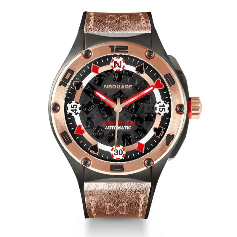 Nsquare Casino Royale Limited Edition Automatic 21 Jewels Men's Watch - N40.2 1
