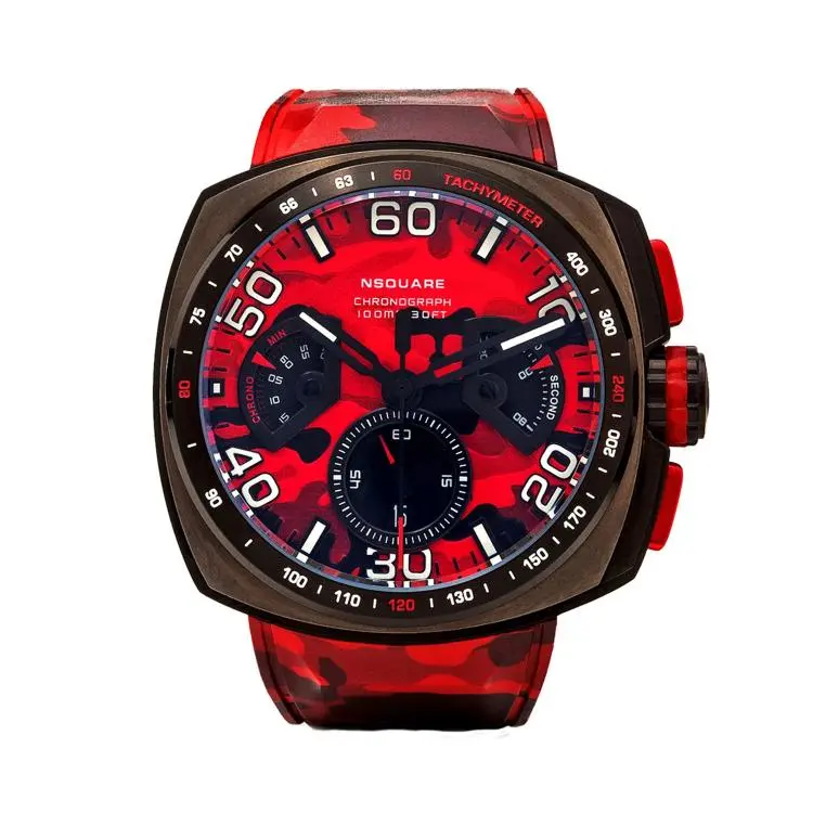 Nsquare Nick Chrono Camo Quartz Limited Edition Men's Watch - N20.3 1