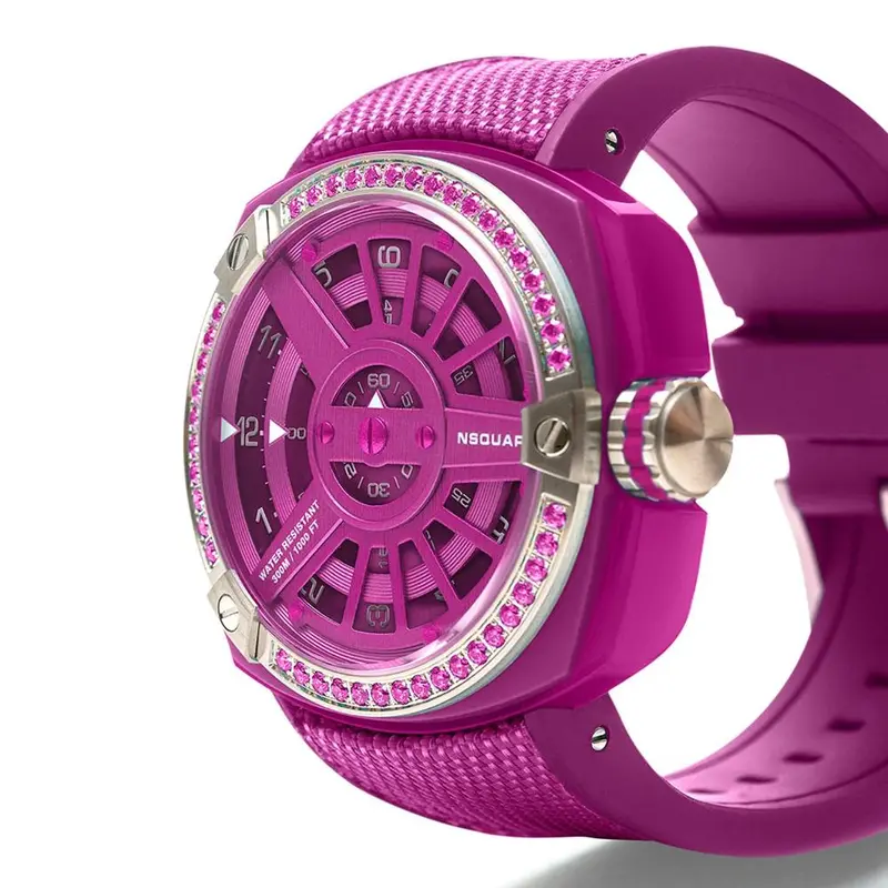 Nsquare Nick Sweetie Quartz Swarovski Crystal Limited Edition Women's Watch N19.1 2