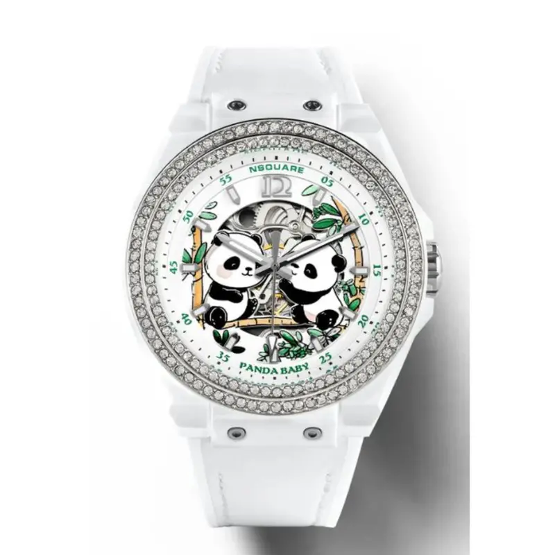 Nsquare Panda Baby Automatic Limited Edition Unisex Watch - N46.1 1