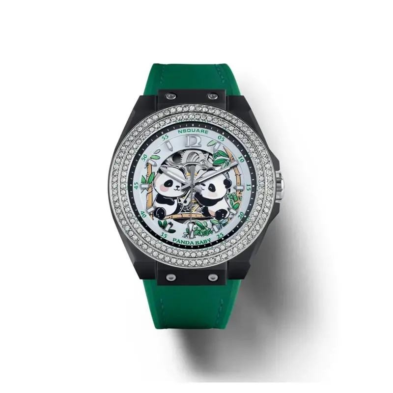 Nsquare Panda Baby Automatic Limited Edition Unisex Watch - N46.2 1
