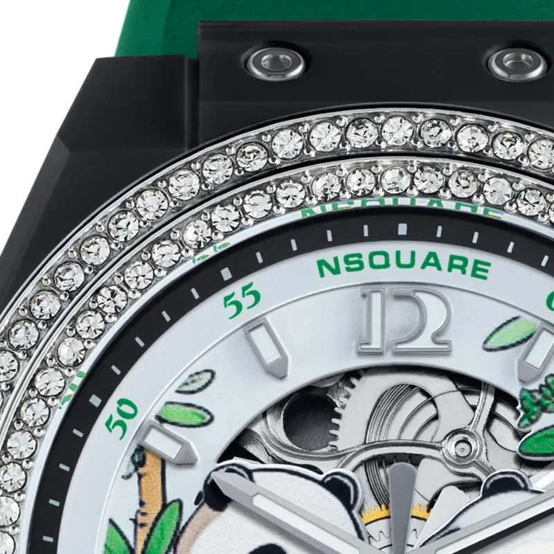 Nsquare Panda Baby Automatic Limited Edition Unisex Watch - N46.2 2