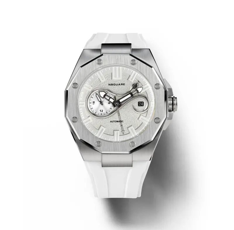 Nsquare Snake King Automatic Lunar Silver White Limited Edition N28.1 1