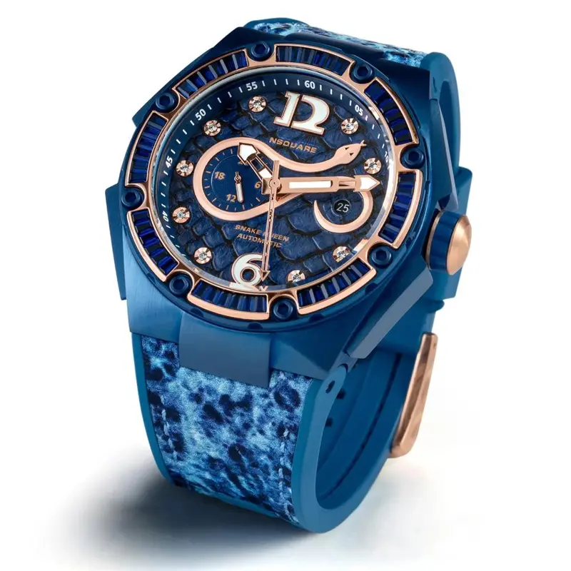 Nsquare Snake Queen Automatic Swarovski Crystal Limited Edition Women's Watch - N11.10 2
