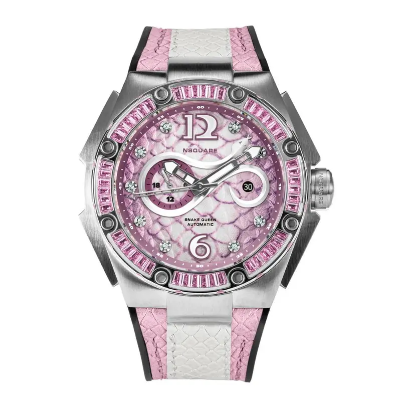 Nsquare Snake Queen Automatic Swarovski Crystal Limited Edition Women's Watch - N11.12 1