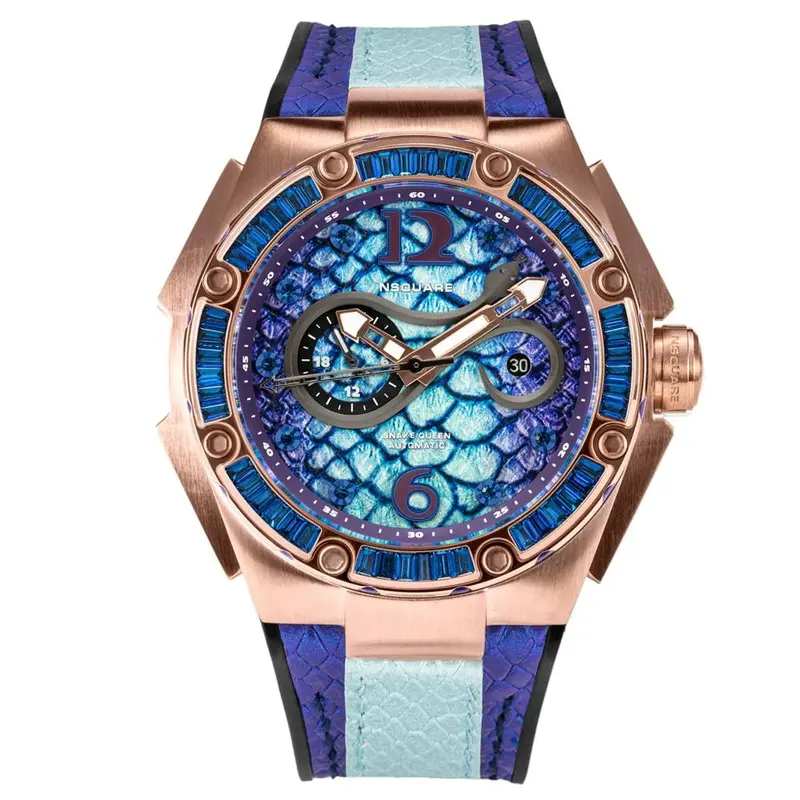 Nsquare Snake Queen Automatic Swarovski Crystal Limited Edition Women's Watch - N11.13 1