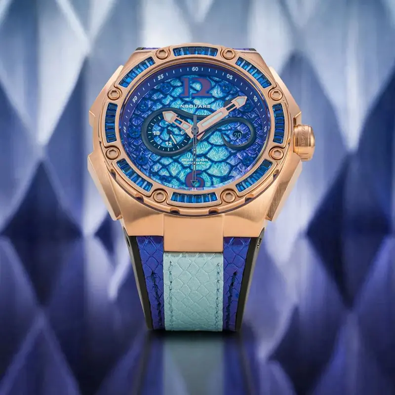 Nsquare Snake Queen Automatic Swarovski Crystal Limited Edition Women's Watch - N11.13 2