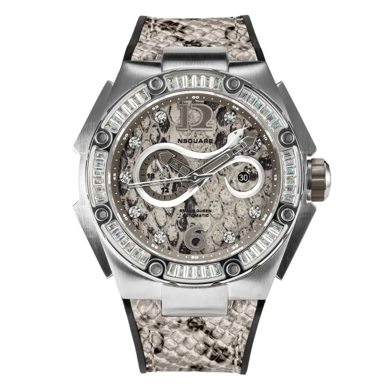 Nsquare Snake Queen Automatic Swarovski Crystal Limited Edition Women's Watch - N11.2 1