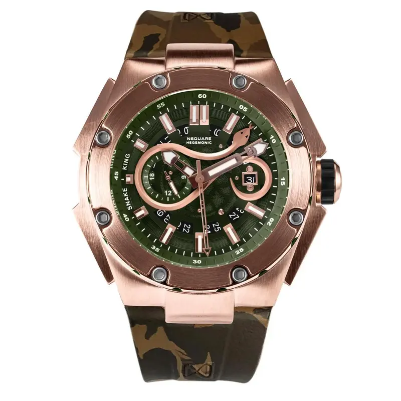 Nsquare Snakeking Multifunction 21 Jewels Limited Edition Men's Watch - N10.11 Camo 1