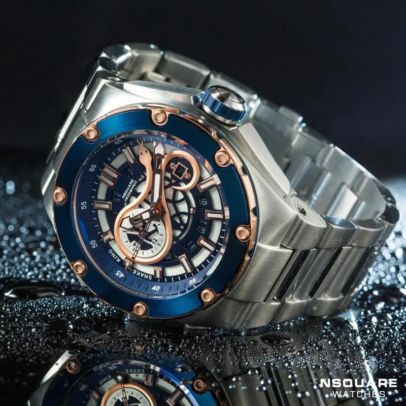 Nsquare Snakeking Multifunction 21 Jewels Limited Editionmen's Watch - N10.4Ss 2