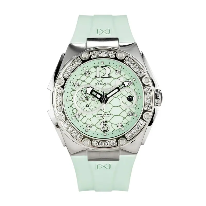 Nsquare Snakequeen 39 Mm Automatic Swarovski Crystal Limited Edition Women's Watch - N48.1 1