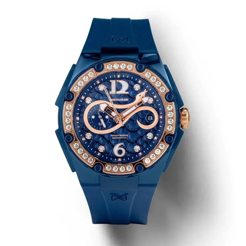 Nsquare Snakequeen 39 Mm Automatic Swarovski Crystal Limited Edition Women's Watch - N48.12 1