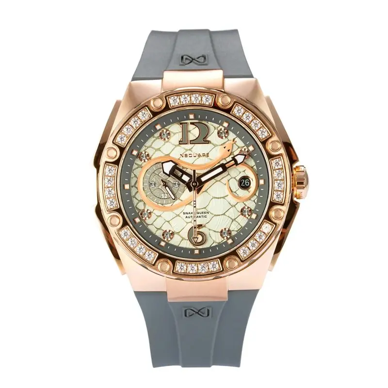 Nsquare Snakequeen 39 Mm Automatic Swarovski Crystal Limited Edition Women's Watch - N48.2 1