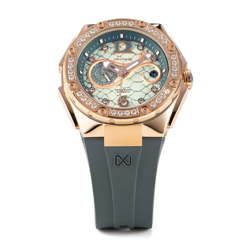 Nsquare Snakequeen 39 Mm Automatic Swarovski Crystal Limited Edition Women's Watch - N48.2 2