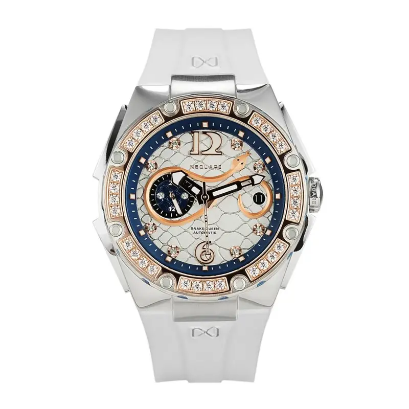 Nsquare Snakequeen 39 Mm Automatic Swarovski Crystal Limited Edition Women's Watch - N48.3 1