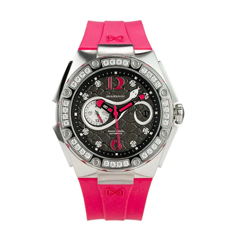 Nsquare Snakequeen 39 Mm Automatic Swarovski Crystal Limited Edition Women's Watch - N48.5 1