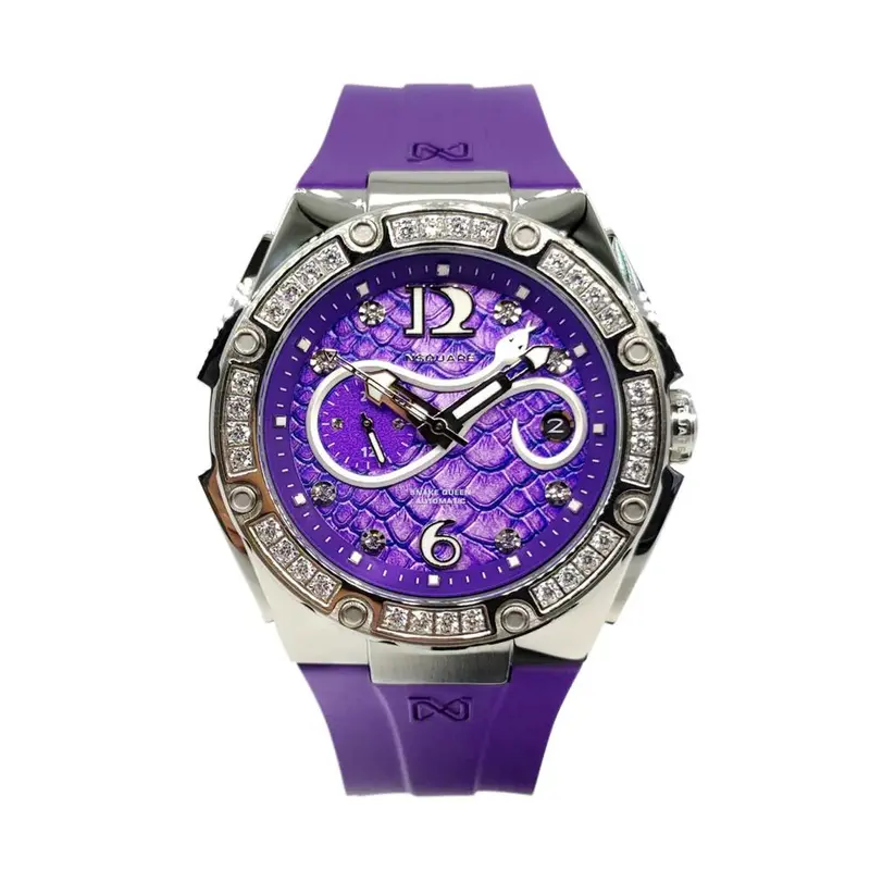 Nsquare Snakequeen 39 Mm Automatic Swarovski Crystal Limited Edition Women's Watch - N48.7 1