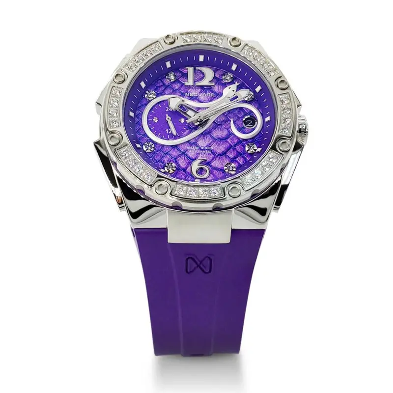 Nsquare Snakequeen 39 Mm Automatic Swarovski Crystal Limited Edition Women's Watch - N48.7 2