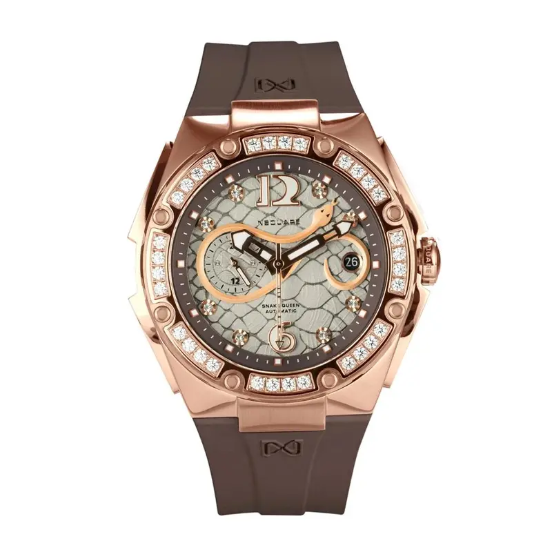 Nsquare Snakequeen 39 Mm Automatic Swarovski Crystal Limited Edition Women's Watch - N48.8 1