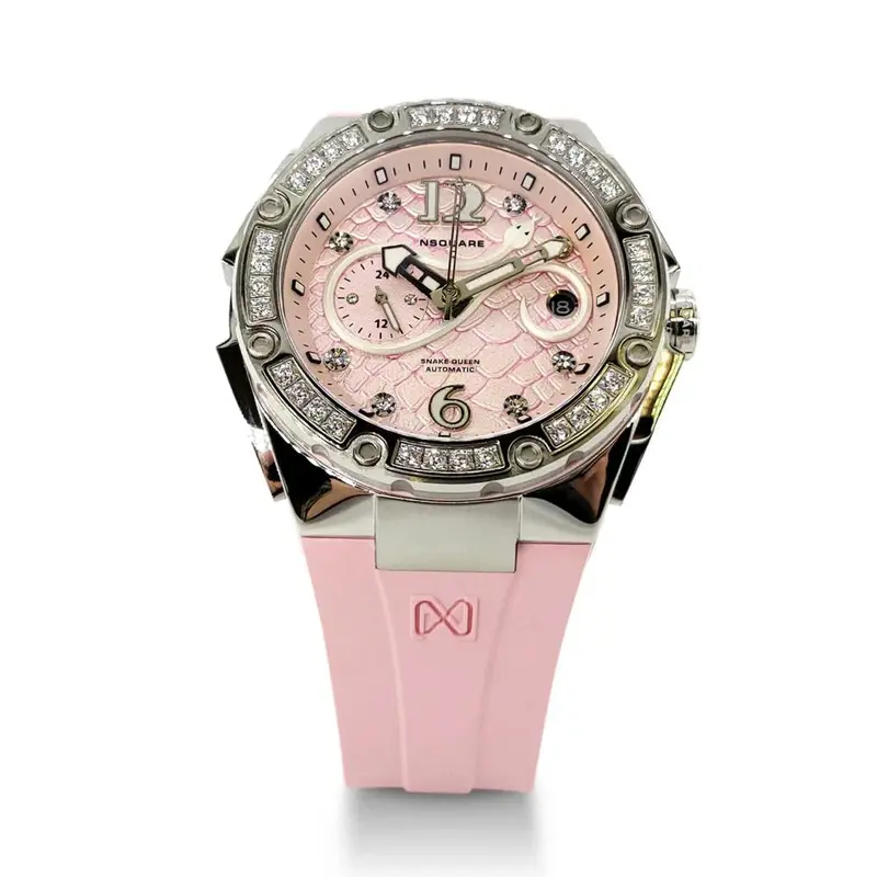 Nsquare Snakequeen 39 Mm Automatic Swarovski Crystal Limited Edition Women's Watch - N48.9 2