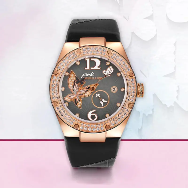 Nsquare Swarovski Crystal Automatic Limited Edition Women's Watch - Np 01.5 2