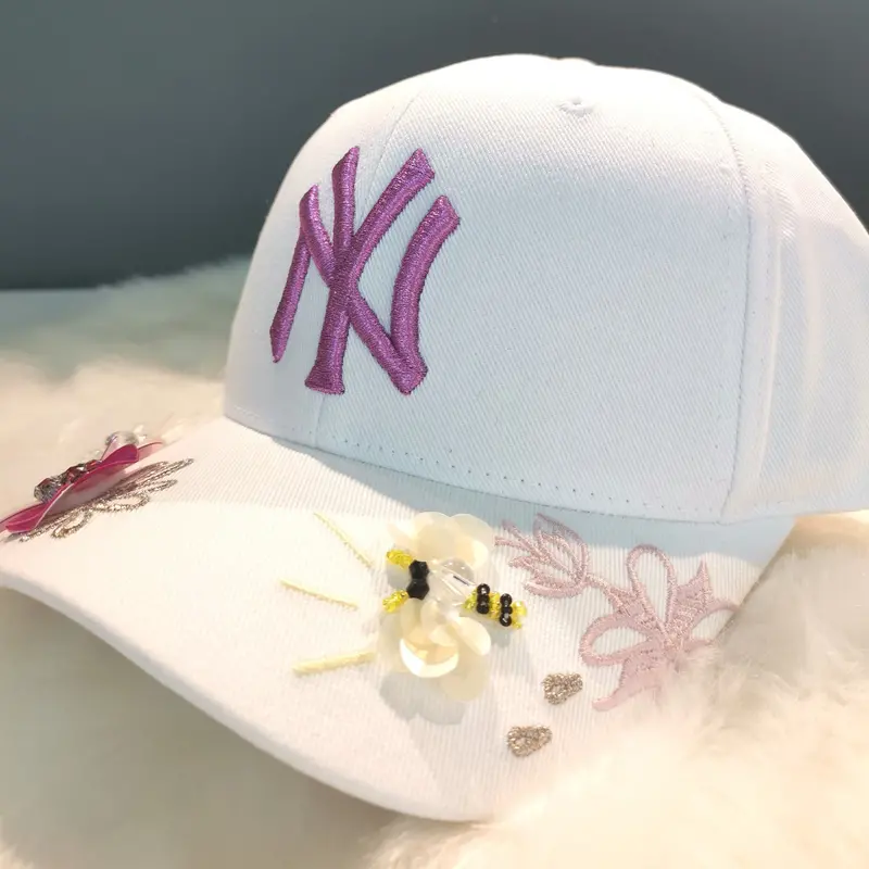 Ny Cap - White/Pink 1