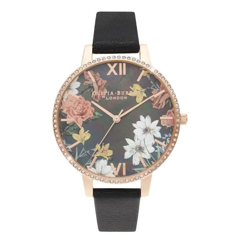 Olivia Burton Ladies Sparkle Flower Strap Ob16bf31 Women's Watch 1