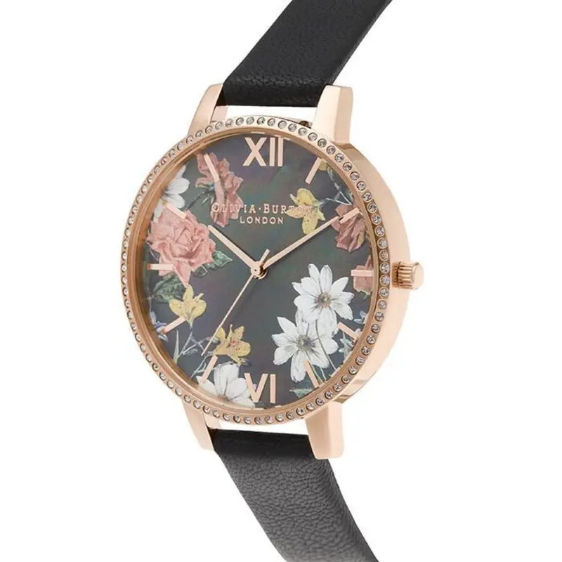 Olivia Burton Ladies Sparkle Flower Strap Ob16bf31 Women's Watch 2